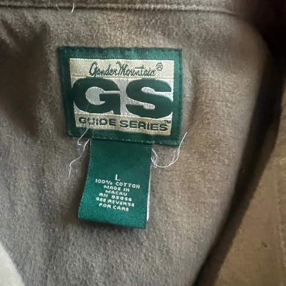 Guide Series Gender Mountain Men’s Sz L Workwear Heavy Flannel Button Down EUC - Picture 9 of 15